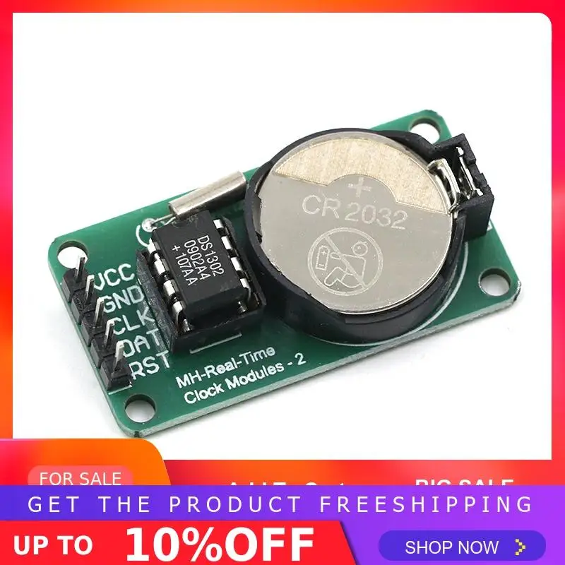 Новое поступление RTC DS1302 модуль часов реального времени для AVR ARM PIC SMD для Arduino