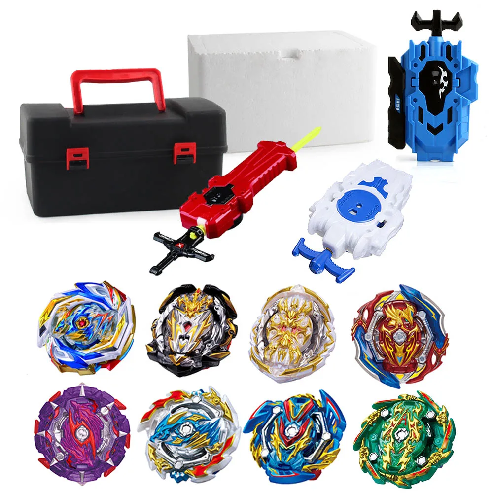 Комплект Beyblade Топы игрушки Арена Bayblades пусковые устройства Toupie Металл взрыв Avec Бог волчок Bey Blade лезвия игрушки - Цвет: SNH-PT-104