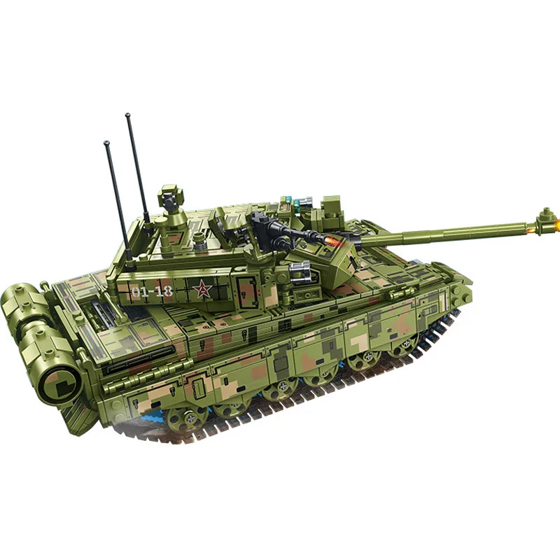 SEMBO 1144 шт военные WW2 Танк строительные блоки железная Главная битва армейские