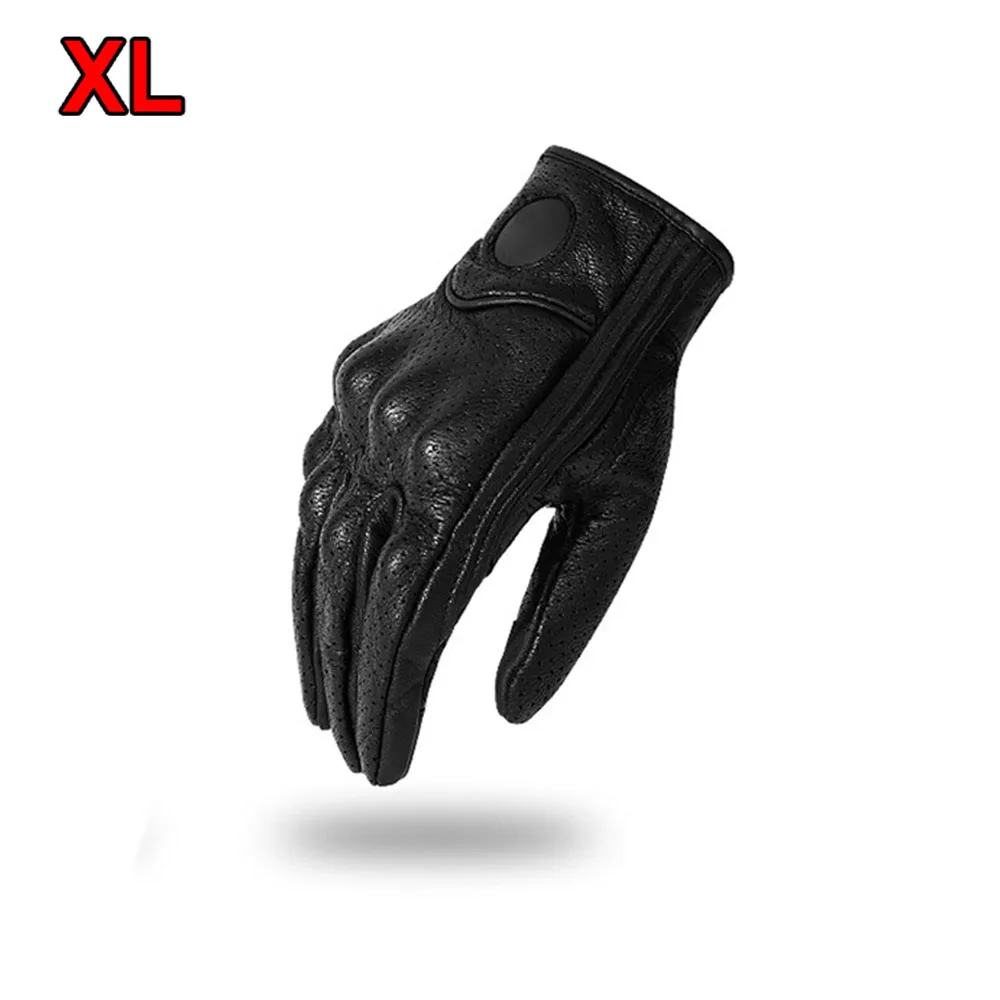 1 пара, M, L, XL, XXL, кожаные перчатки для езды на мотоцикле, для внедорожных гонок, для улицы, сенсорные перчатки, аксессуары для мотора