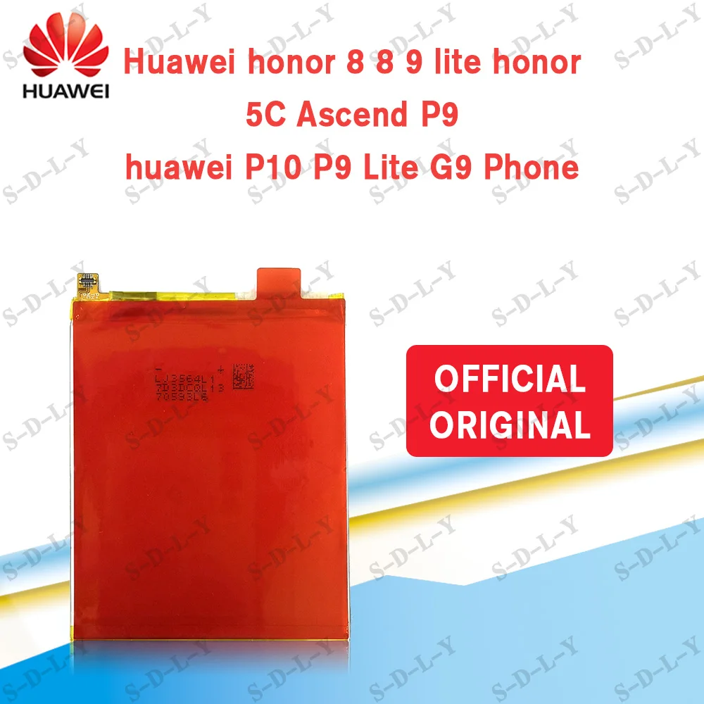 100% Оригинальный аккумулятор 3000 мАч HB366481ECW для Huawei honor 8 /8 9 lite 5C Ascend P9 huawei P10 Lite G9