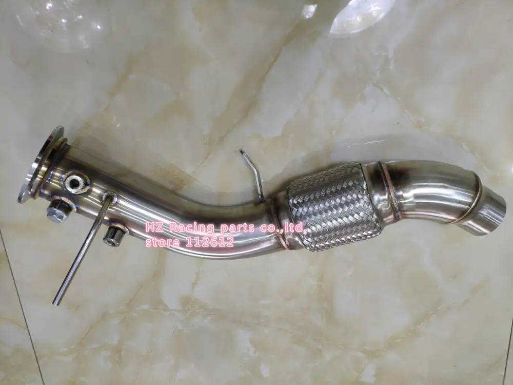 Выхлопная труба Decat для BMW E90 E91 E92 335D M57N2 286PS turbo выхлопная 04-13 ss304 материал толщиной 1