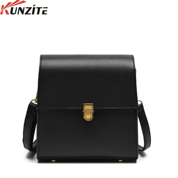 

Kunzite Ladies new fashion small shoulder bag fashion shoulder bag cross-body bag PU small square bag