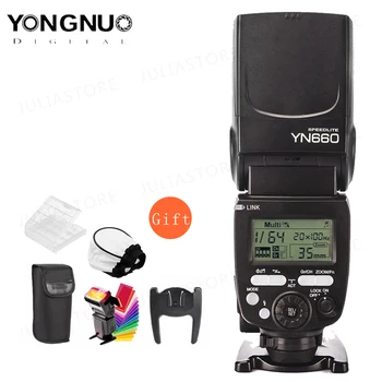 

YONGNUO YN660 Wireless Flash Speedlite GN66 2.4G Wireless Radio Master Slave for Canon Nikon Pentax Olympus YONGNUO YN 660