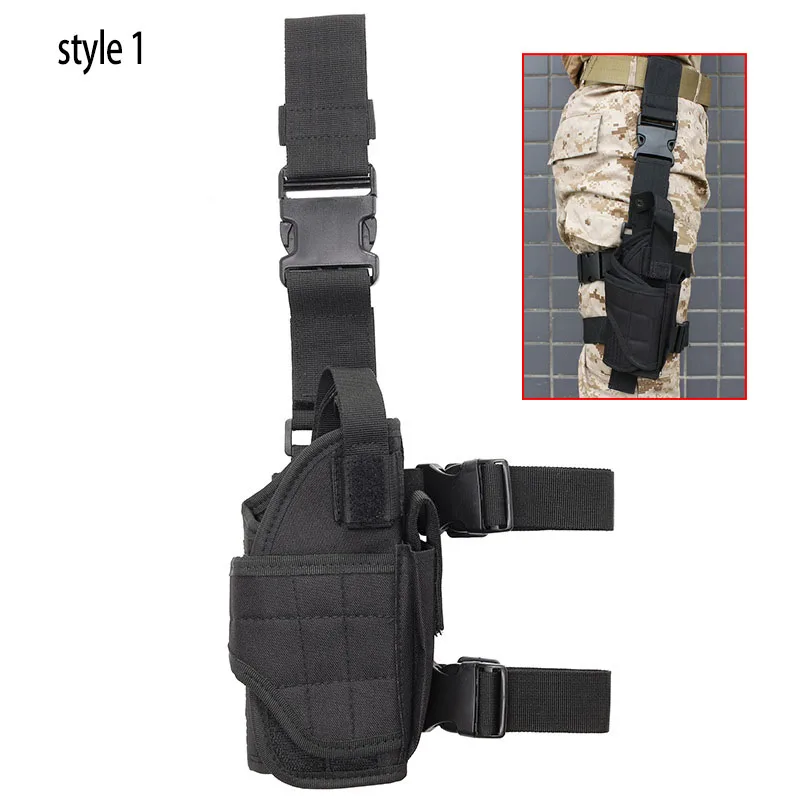 Universal Adjustable Military Army Tactical Drop Leg Thigh Pistol