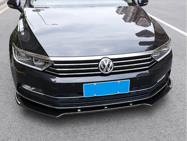 Для Volkswagen Passat B8 Body kit спойлер 2018 для ABS задний передний бампер диффузор защитные