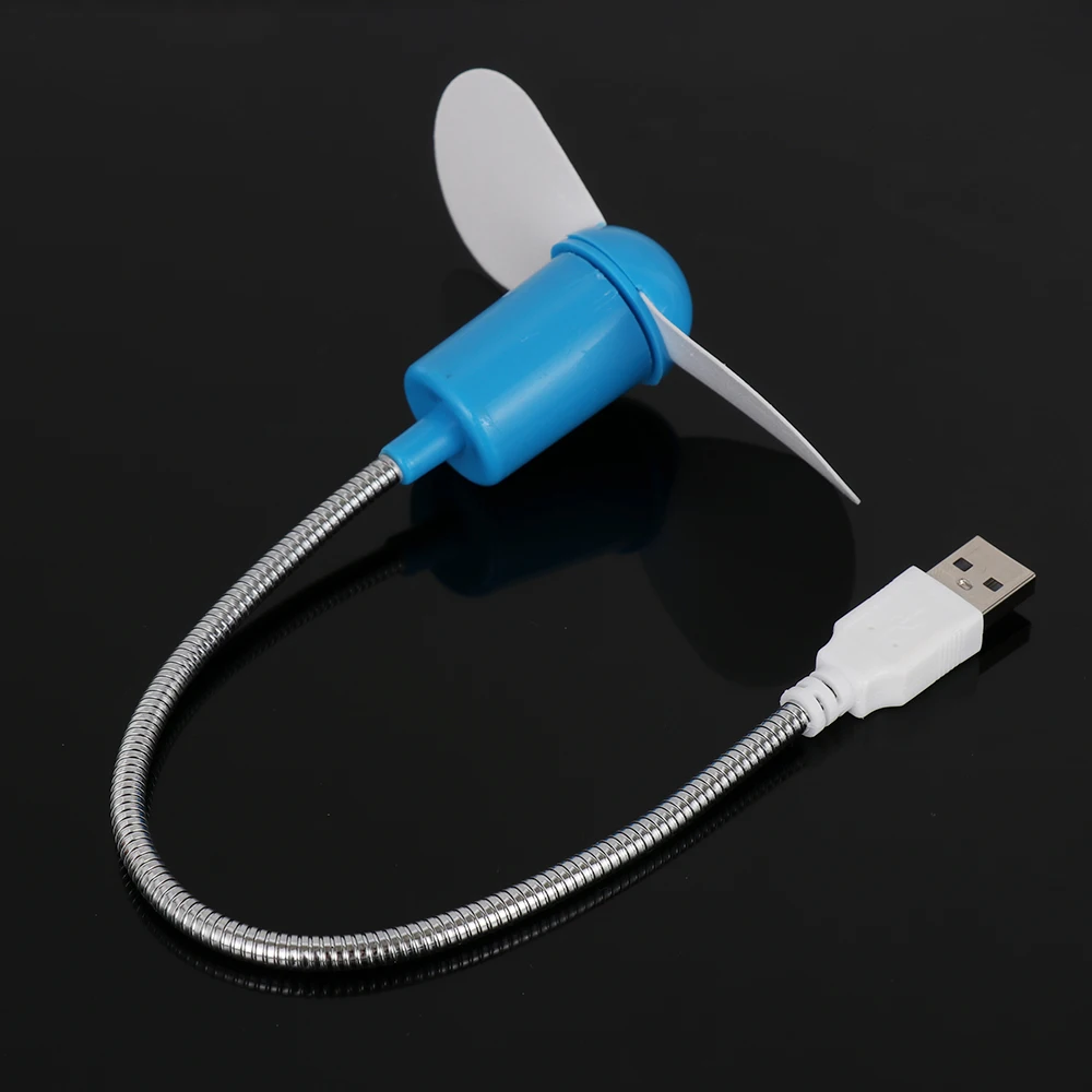 Маленький гибкий USB вентилятор охлаждения оборудование для ноутбука, настольного компьютера ПК компьютер портативный охладитель воздуха летнего отдыха на открытом воздухе канцелярские принадлежности