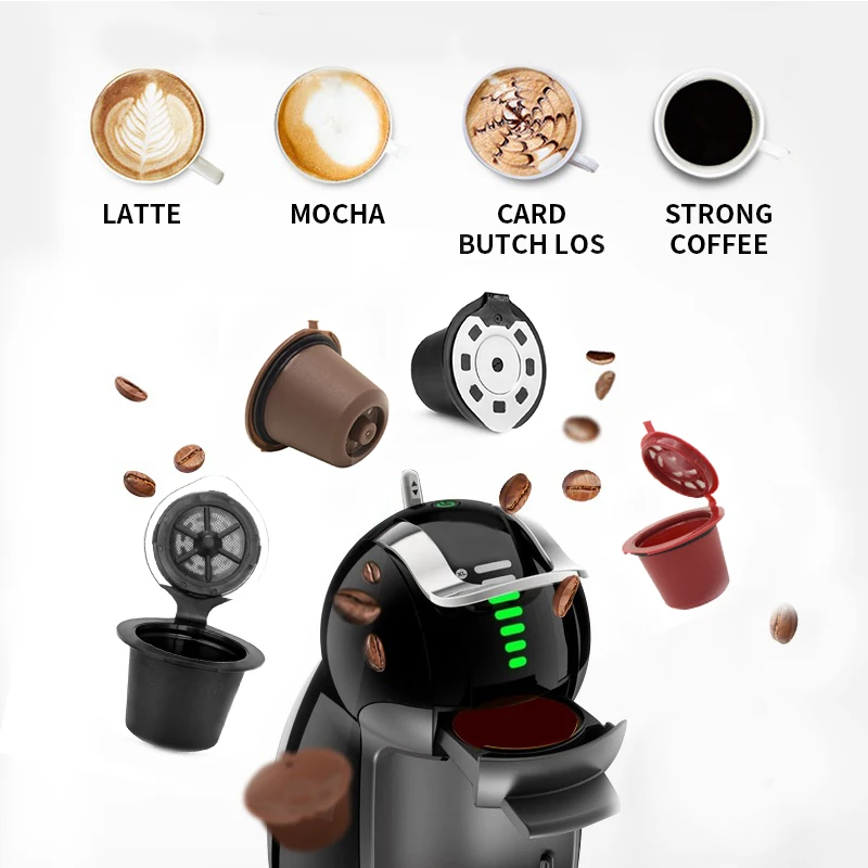 Многоразовая Совместимость с капсулой Nespresso для кофемашины многоразовый фильтр