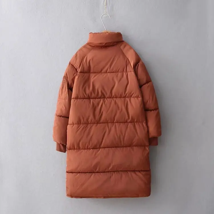 Парка Femme Hiver Parkas Новая зимняя женская теплая длинная хлопковая стеганая модная верхняя одежда больших размеров пальто осенняя куртка