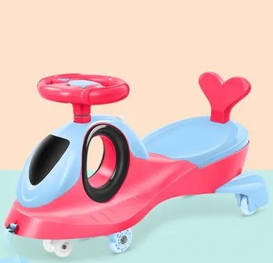 Детская скручивающаяся машина, универсальные колеса для мальчиков и девочек, детские качели, скручивающаяся машина с музыкой для детей 1-6 лет, CD50 Q02 - Название цвета: D