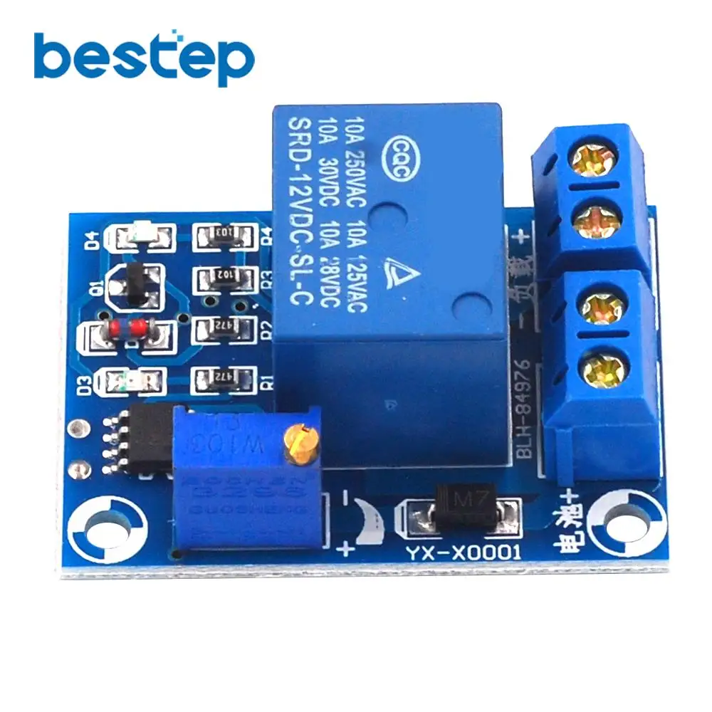 12 В постоянного тока батарея под напряжением низкое напряжение отключается