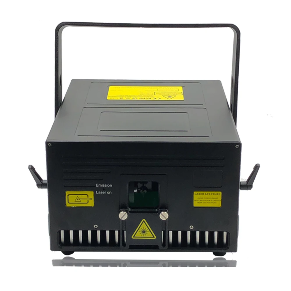 

15W Pure Diode laser system 15000nW stage light Professional Light Holiday Lighting OPT40B galvo scanner high quality