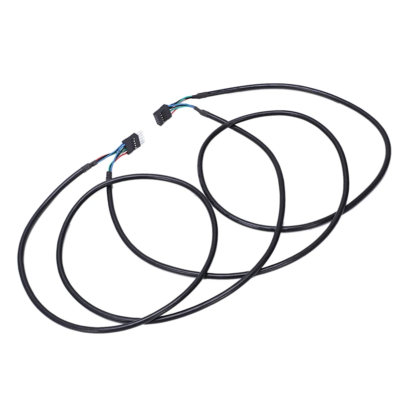 1M/3.3Ft 10 Pin Motherboard PCB Cable Male to Female Header Extender Extension Dupont Jumper Wires Cable(10Pin M/F