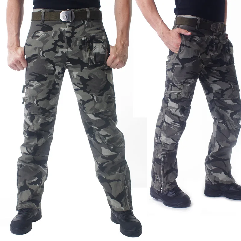 

Allies Outdoor Casual 101 Airborne Division Field Survival Army Fans Special Forces Camouflage Pants Bib Overall Army Pants