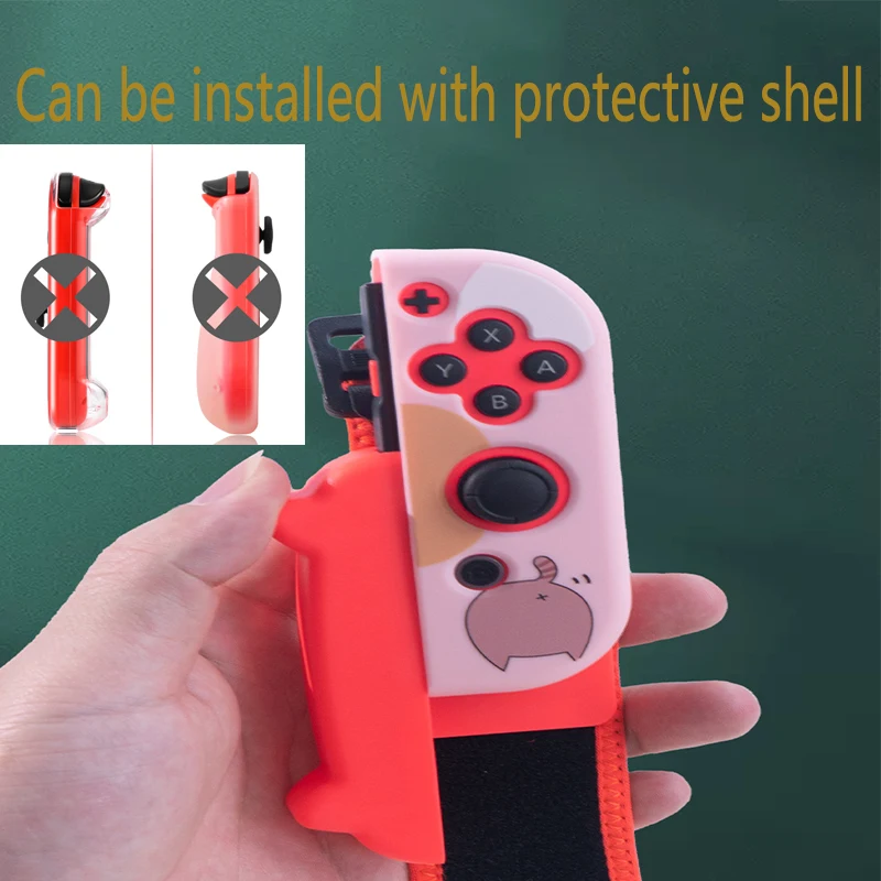 For Nintendo Switch Oled Just Dance Accessories for Joy-Con Controller Armband Adjustable Elastic Strap Wrist Band cover