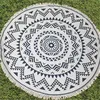 Round Microfiber Tessellate Mandala Beach Towel - Beach Blanket 26