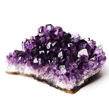 

1PC Natural Big Raw Amethyst Quartz Geode Druzy Crystal Cluster Healing Specimen Decor Gift