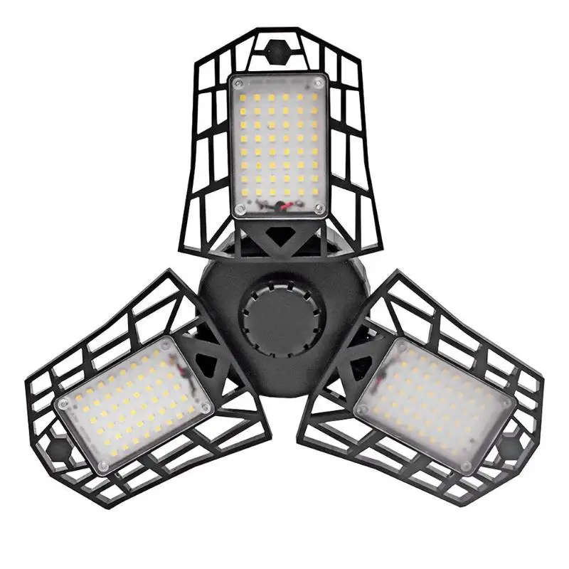 E27 144LED 60 Вт Железный человек деформации складной светильник креативная Подвесная лампа