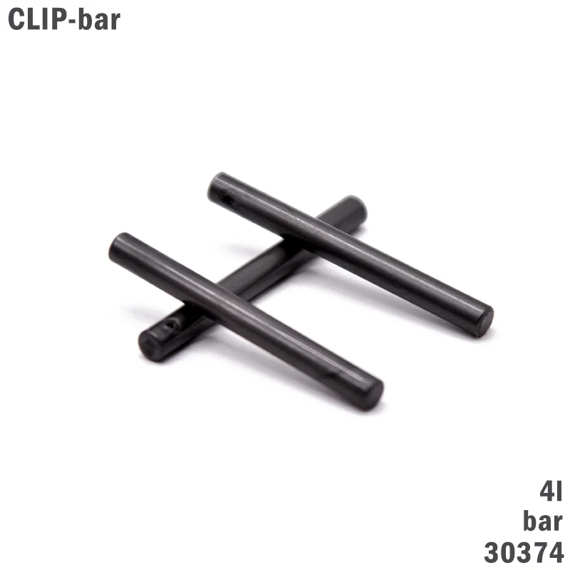

50Pcs/lot MOC Technic Creative Clip Bar Bricks 30374 Building Blocks Creator Parts DIY Educational gifts Toys