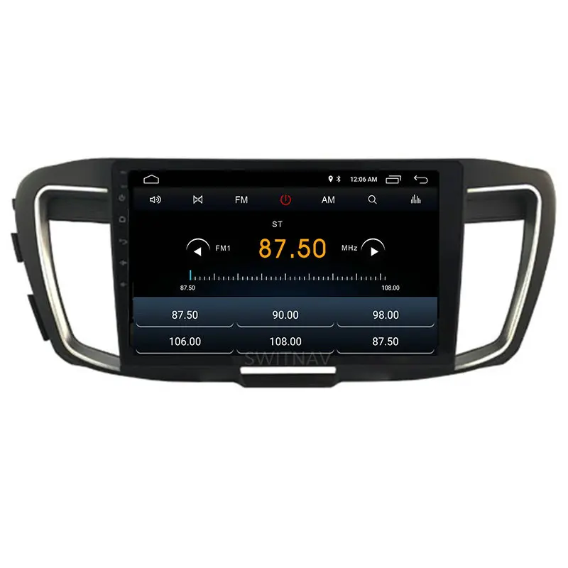 SWITNAV 10," большой экран Android 9,0 автомобильный dvd-плеер для HONDA ACCORD 9 Автомобильный мультимедийный поддержка DVR dab OBD Автомобильный аудио gps