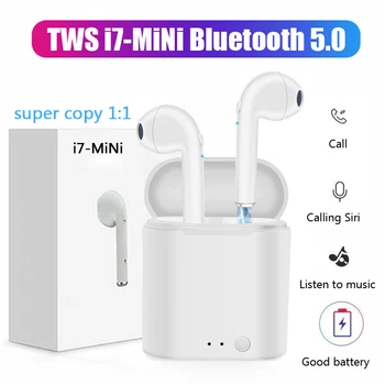 

TWS MINI Earbuds Ture Wireless Bluetooth Double Earphones Twins Earpieces Stereo Music Headset with Charge Box for Android IOS