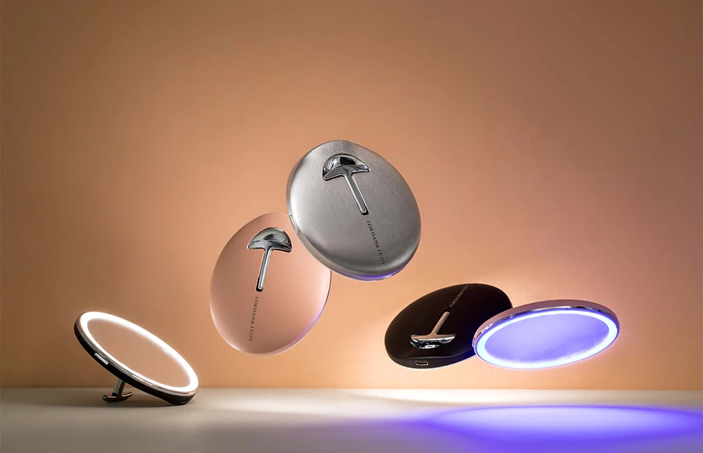 Портативное зеркало для макияжа Xiaomi Jordan Judy, настольное adjustable Blu-ray, регулирующее естественное зеркало для кожи