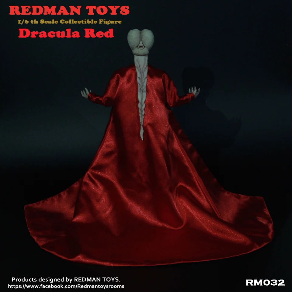 Полный набор 1/6 масштабная фигурка Дракула красный RM032 для коллекции Женский Полный Набор фигурок