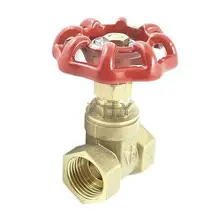 1/2PT 19 мм резьба диаметром полный порт латунь газа Угловой запорный клапан