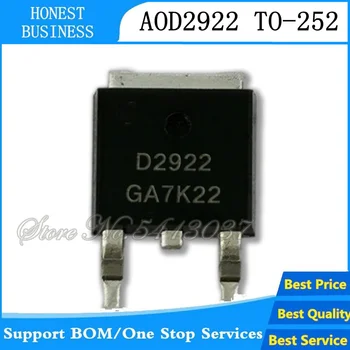 

10PCS AOD2922 D2922 100V 5A TO-252 integrated circuit Best quality