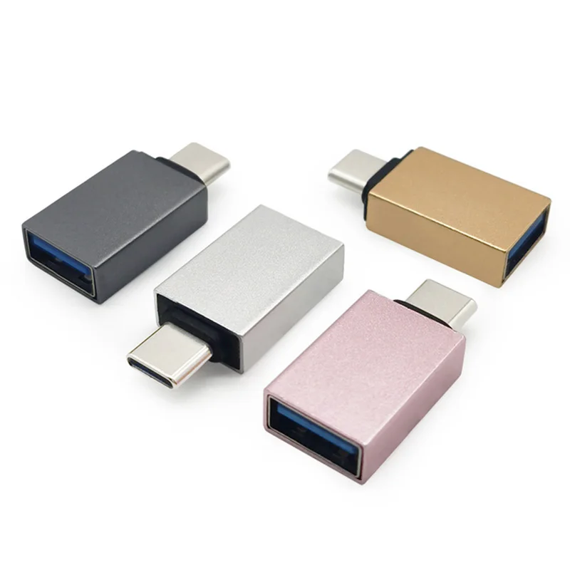 USB 타입 C OTG 어댑터 USB 3.0 타입 C 마이크로 usb To USB 3.0 태블릿 하드 디스크 드라이브 용 OTG 컨버터 플래시 디스크 USB 마우스