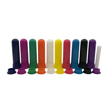 

12pcs Inhaler Tubes Refillable Aromatherapy Blank Nasal Container for Men Adults