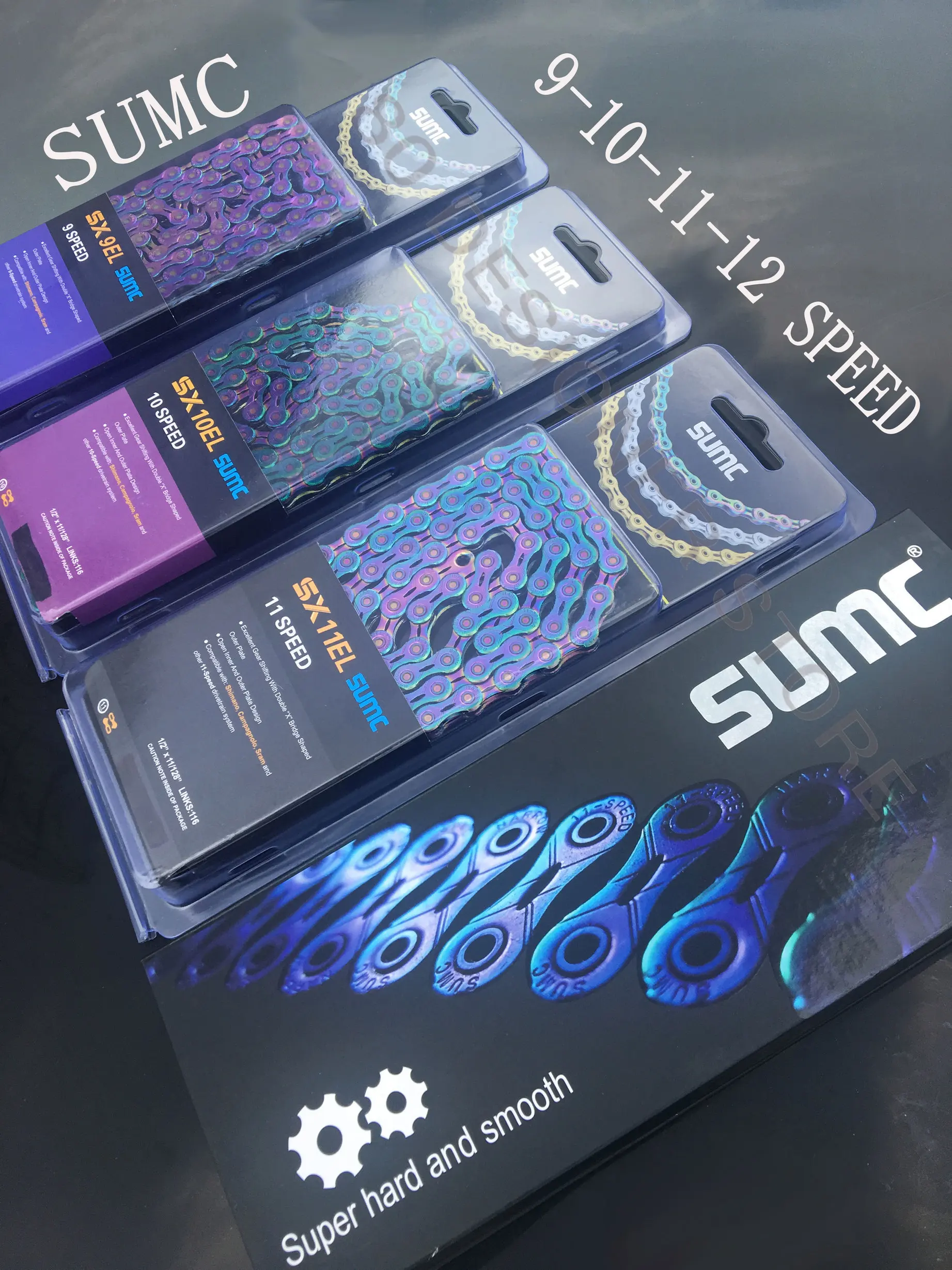 Велосипедная цепь SUMC SX12SL SX11EL для M7000 M8000 9 11 12 скоростей MTB горная фотосессия