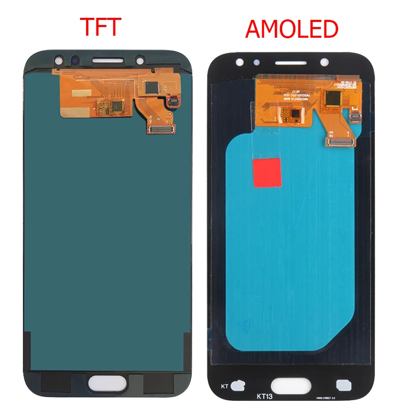 J7 Pro 2017 Lcd With Frame Amoled 
