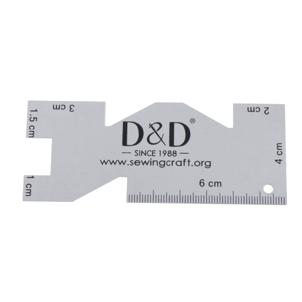 Metal Somometer Sewing Measuring Gauge Quilting Rulers Sewing Ruler for DIY Sewing Quilting Craft Accessories Crafts