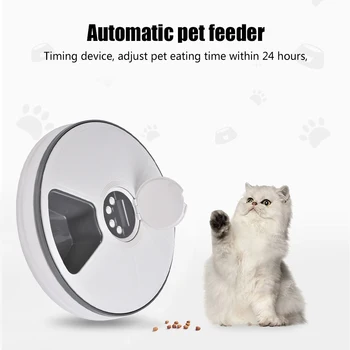 

Automatic Pet Cat Dog Water Feeder Pet Timing Recording LCD Display Feeder Feeding Machine for Dogs Food Dispenser Dish Bowl 5