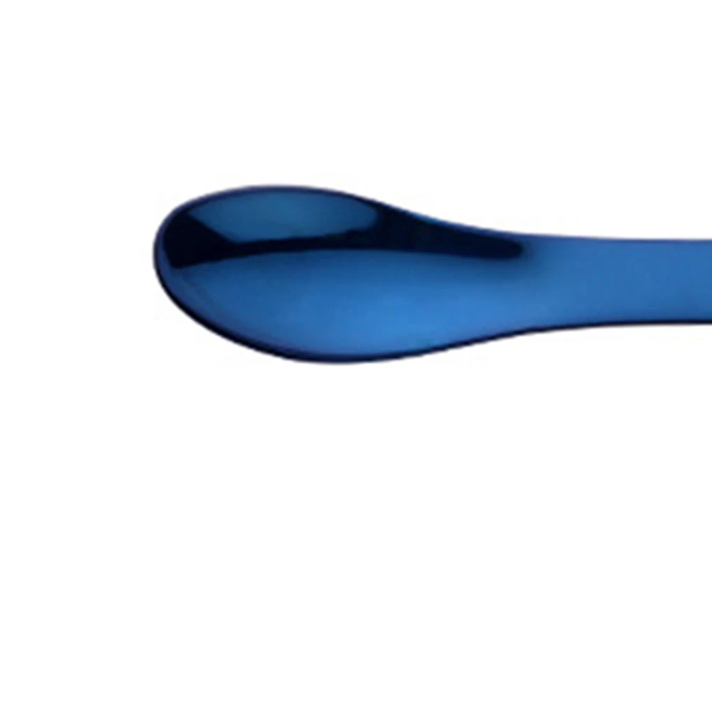 Fenkicyen Stainless Steel Coffee Scoope Long Handled Spoons Cold Drink Fruit Ice Cream Dessert Tea Spoon Drinking Scoope Tools