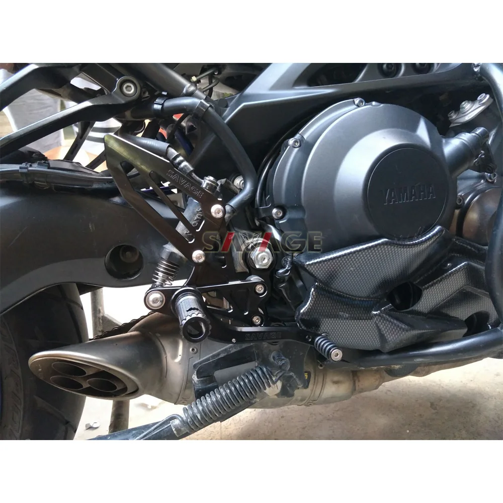 Набор передних насадок для ног YAMAHA MT/FZ 09 FJ09 MT09 TRACER 900/GT XSR900 подставка