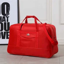 

Travel Bag Women Large Capacity Portable Shoulder Duffle Bag Cartoon Printing Waterproof Weekend Luggage Tote