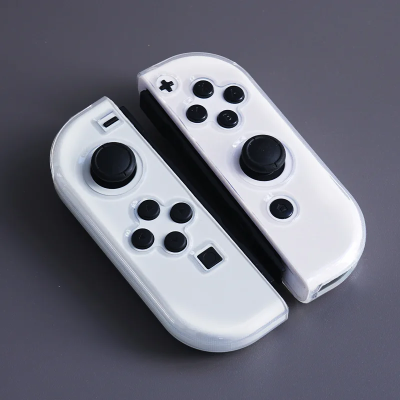 Crystal Clear Hard Shell Case for Nintendo Switch Joy-Con