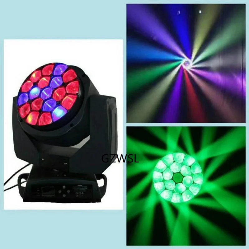 Сценический светильник с зумом 19X15W B-auge K10 Clay Paky bee eye led moving Head светильник