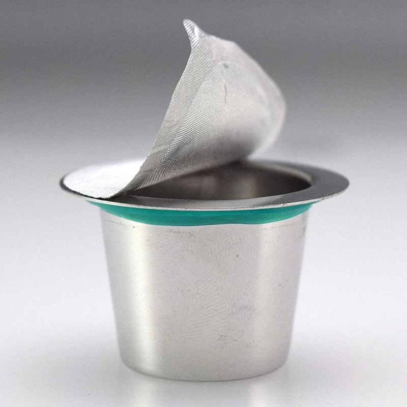 

200PCS Aluminum Espresso Lids Foils Seals To Reusable Capsules Coffee Pod Compatible for Nespresso Not Compatible with Diameter
