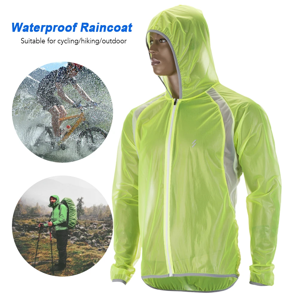 Cycling-Jacket Raincoat Bike Road-Bicycle Lightweight Breathable Waterproof Women Thin