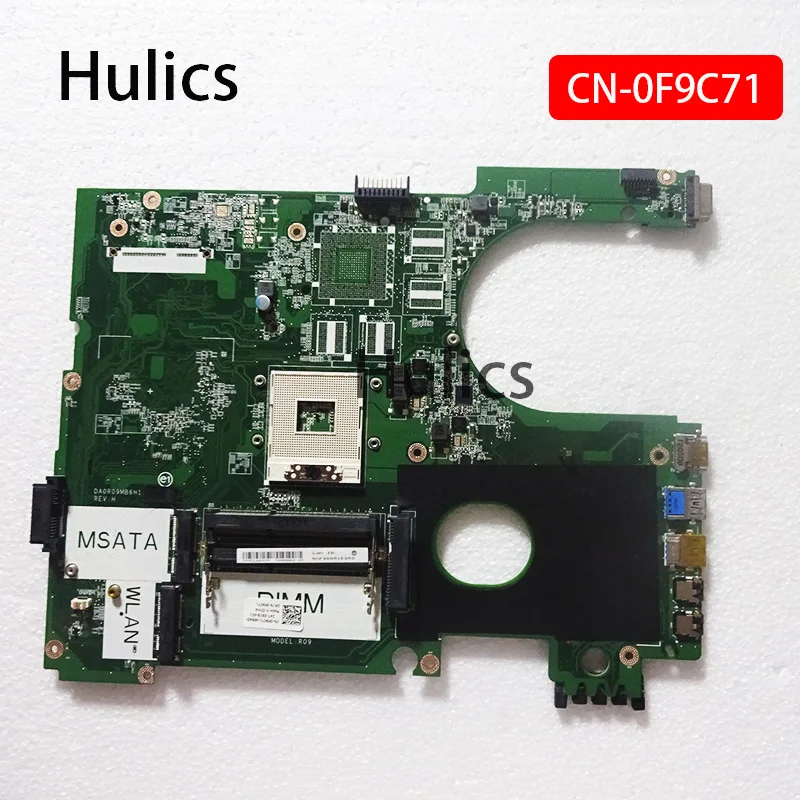 Материнская плата Hulics для DELL 5720 N5720 7720 DA0R09MB6H1 F9C71 0F9C71 CN-0F9C71 HM77 DDR3 оригинал |