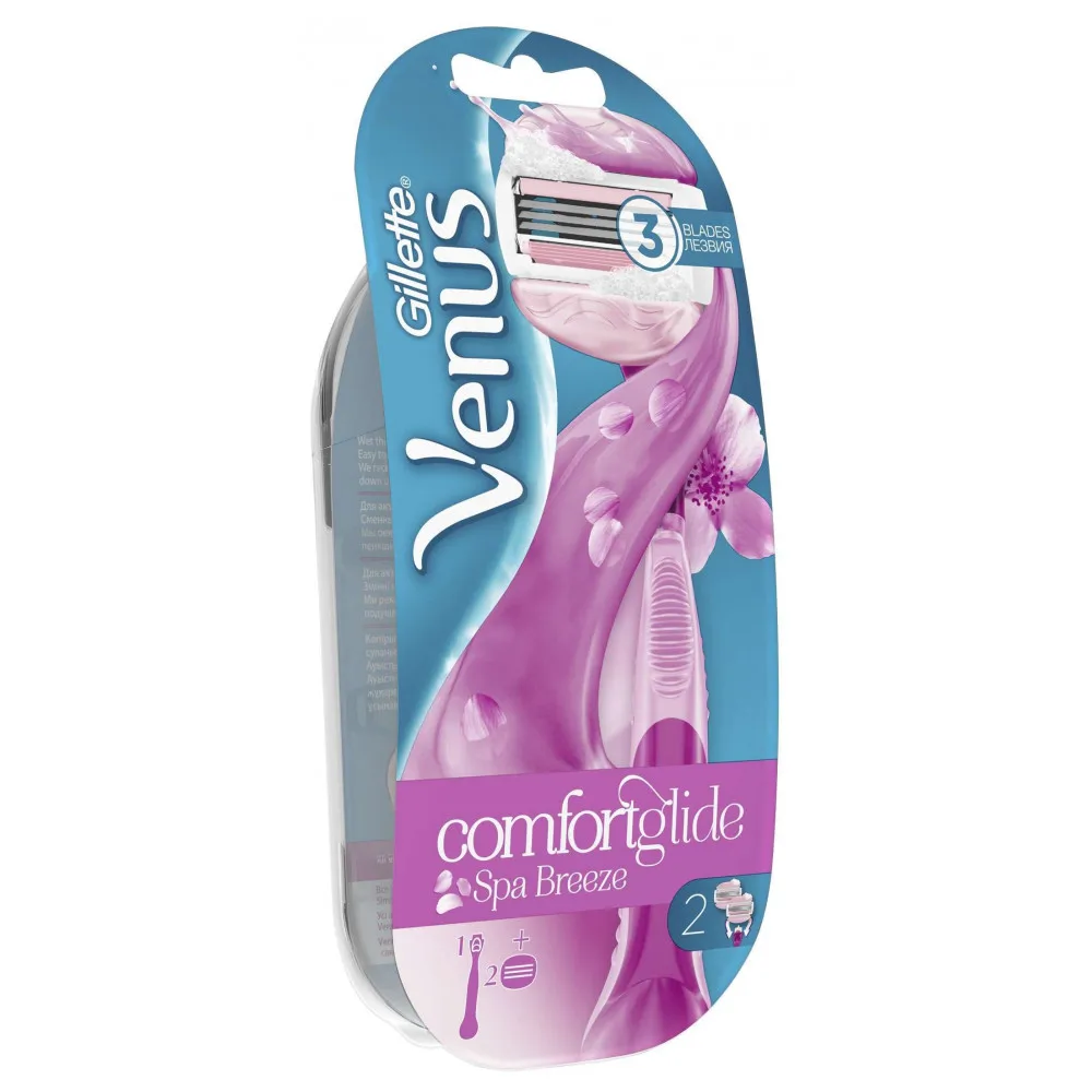 Бритва с 2 сменными кассетами «SPA Breeze» Venus