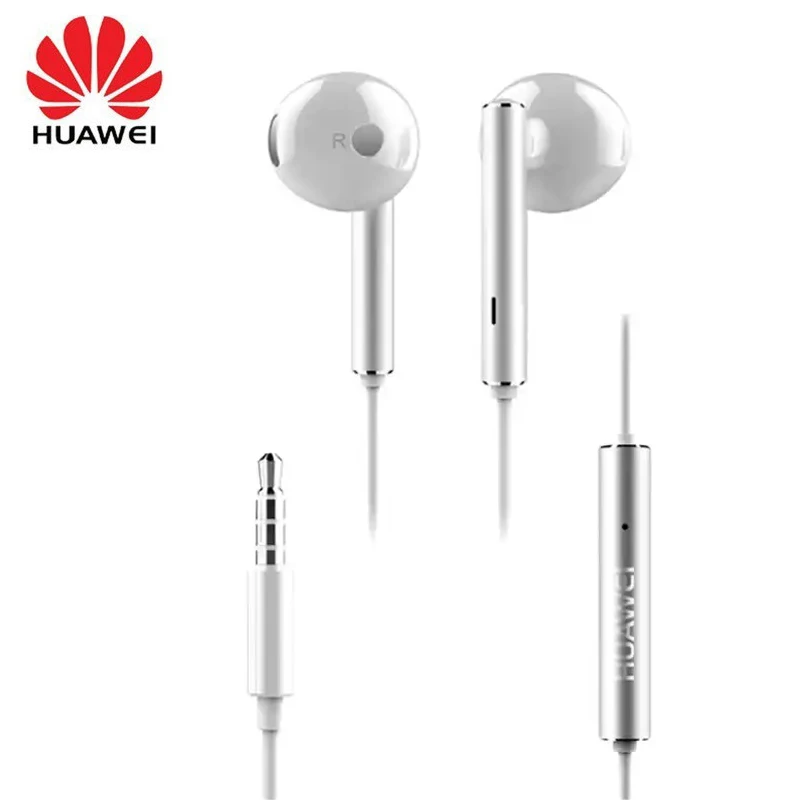 Наушники HUAWEI AM116 с микрофоном управления длина 1 2 м проводные поддержкой Android для