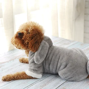 

Elie naked pet clothes lamb velvet dog clothes pet four-footed pet disguised