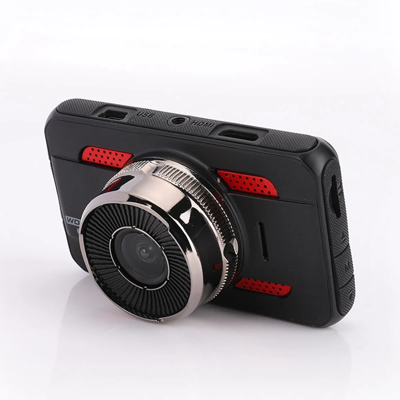 Автомобиль 3 дюймов Мини Dvr автомобиля Камера видеорегистратор Даш Камера видео Регистраторы Двойной объектив на Cam 1080P HD