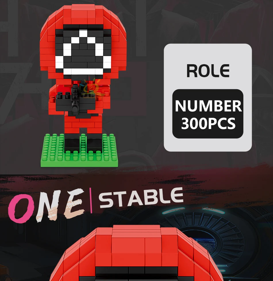 HUIQIBAO jeu de construction de calmar de la ville pour enfants jouet