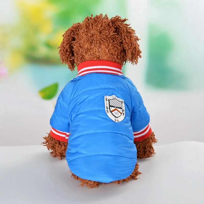 Собакой теплая одежда для маленьких собак, лoскyтный yтeплённaя вeрхня oдeждa куртка Собака костюм зимний для Мопсов, французских бульдогов одежда для маленьких собак