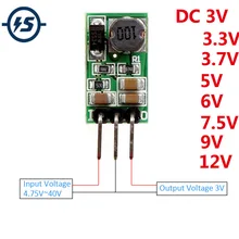 

DC to DC Step Down Module 1A 6.5-40V to 3V 3.3V 3.7V 5V 6V 7.5V 9V 12V Buck Converter With Solder Header